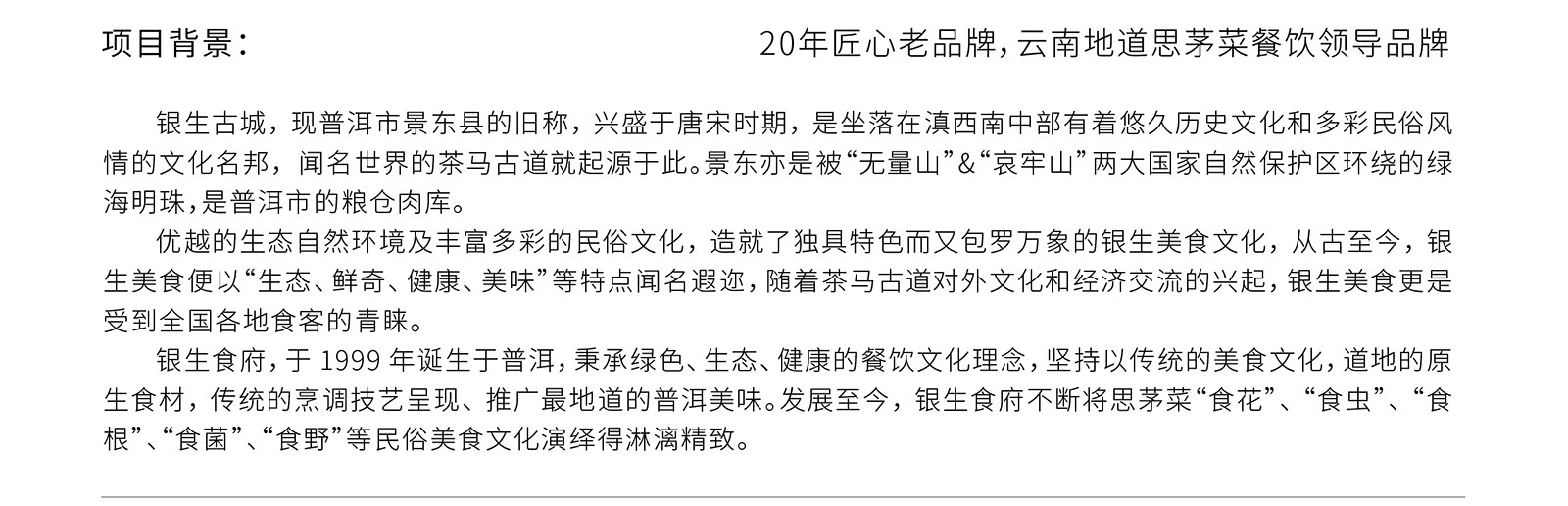 普洱銀生食府VI設計（jì）案例展示圖片二